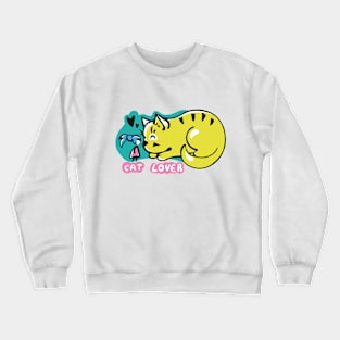 Cat lover Crewneck Sweatshirt